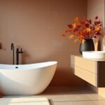 autumn bathroom decorations