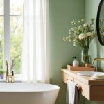 spring bathroom decor