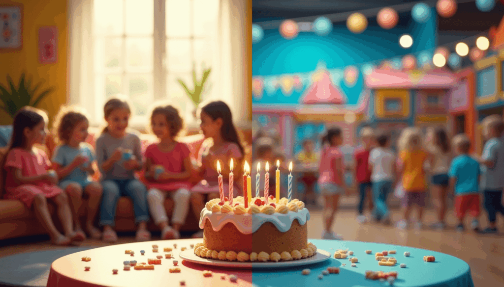 birthday party at home or venue