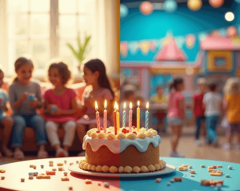 birthday party at home or venue