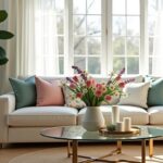 spring living room decor
