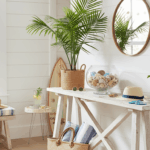 entryway decorated for summertime