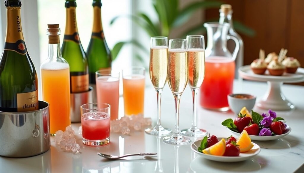 sparkling wine champagne bar