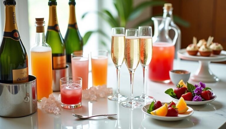 sparkling wine champagne bar