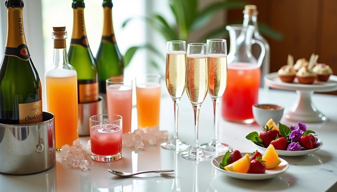 sparkling wine champagne bar