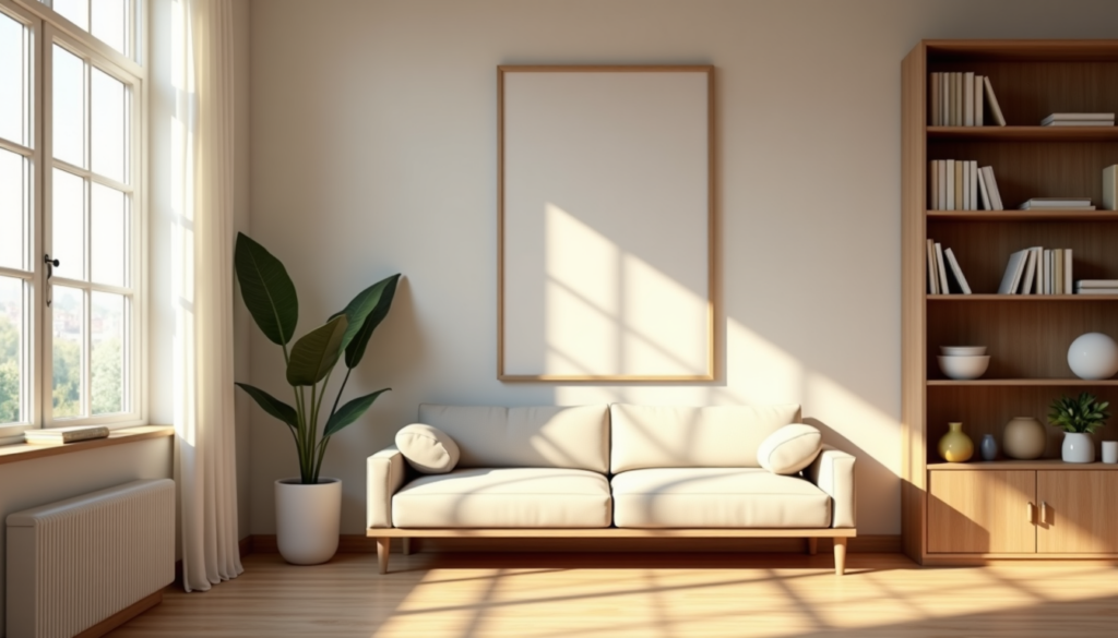 minimal neutral decorating