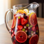 pitcher of red sangria