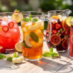 summer batch drinks for the 4th of July or any summer celebration